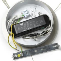 LED-pendellampe Lyani, Ø 60 cm, krom, dæmpbar^Lucande Sale