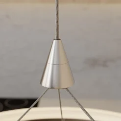 LED-pendellampe Lyani, 85 cm, 2 lyskilder, krom, dæmpbar^Lucande Discount