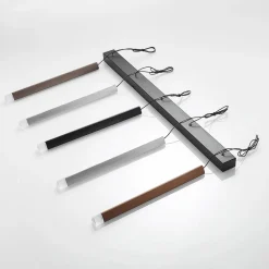 Lucande LED-pendellampe Stoika, 88 cm, 5 lyskilder, metal