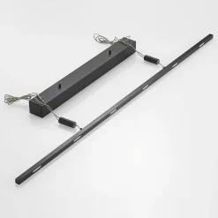 Lucande LED-pendellampe Stakato, 120 cm, 6 lyskilder, dæmpbar