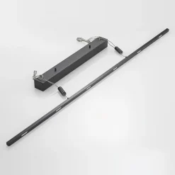 Lucande LED-pendellampe Stakato, 140 cm, 6 lyskilder, dæmpbar