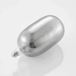 Lucande LED-pære E27 T140 4W 1.800K dæmpbar røgfarvet