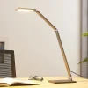Lucande LED-skrivebordslampe Mion, 41 cm, kantet, dæmpbar