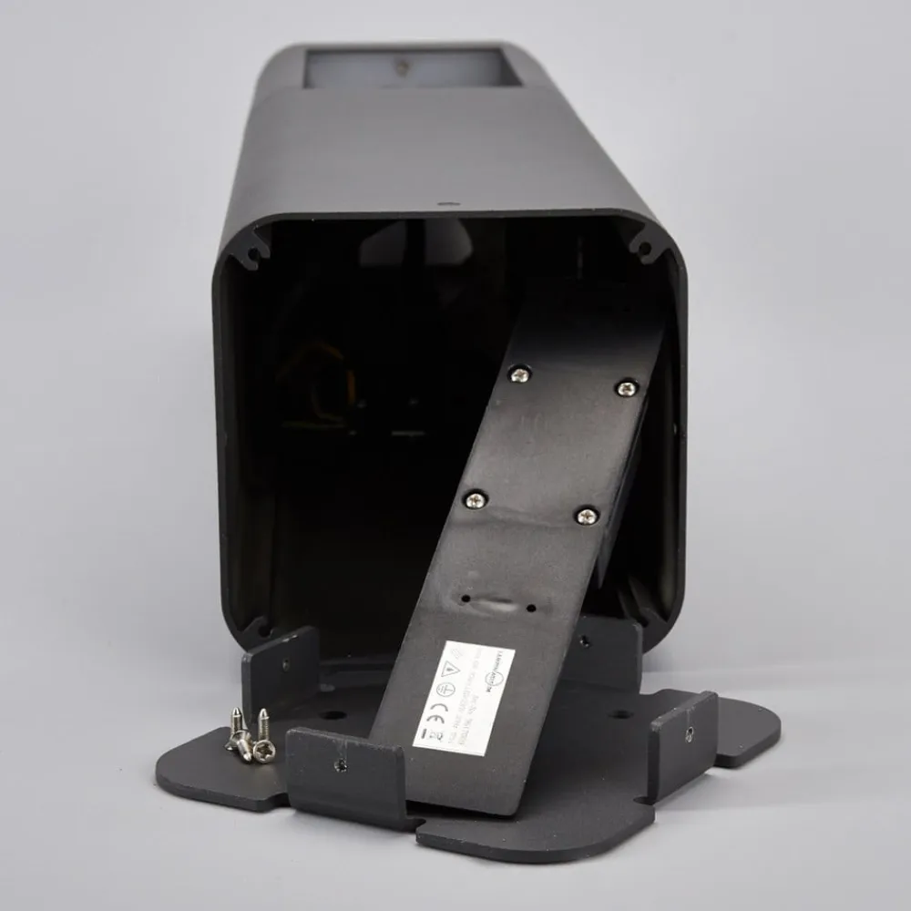 Lucande LED-sokkellampe Annika, antracit, metal, 50 cm