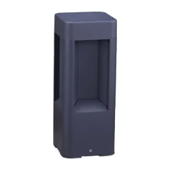 Lucande LED-sokkellampe Annika, antracit, metal, 30 cm