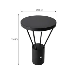 Lucande Solcelle Lampe Med Sensor|Sokkellamper Med Sensor><noscript><img width=