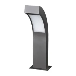 LED-sokkellampe Lennik, 40 cm, antracit, metal^Lucande