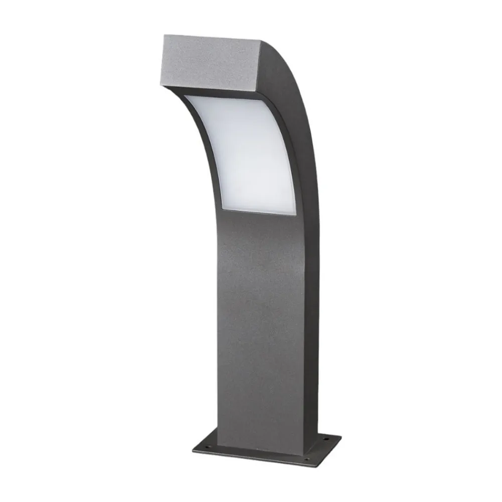 LED-sokkellampe Lennik, 40 cm, antracit, metal^Lucande