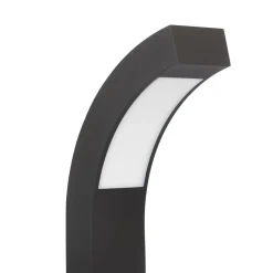 LED-sokkellampe Lennik, 40 cm, antracit, metal^Lucande