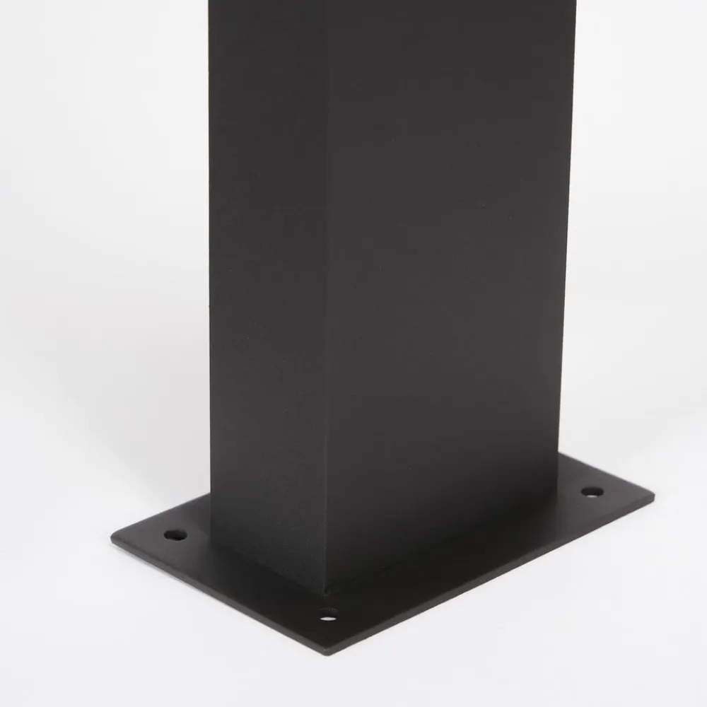 LED-sokkellampe Lennik, 40 cm, antracit, metal^Lucande