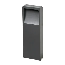 LED-sokkellampe Leya, 4 stk, 35cm, antracit, IP54^Lucande New