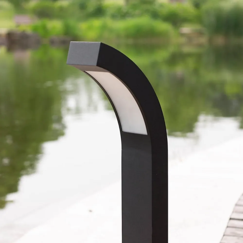 Lucande Terrassebelysning|Gadebelysning>LED-sokkellampe Lennik, 60 cm, antracit, metal