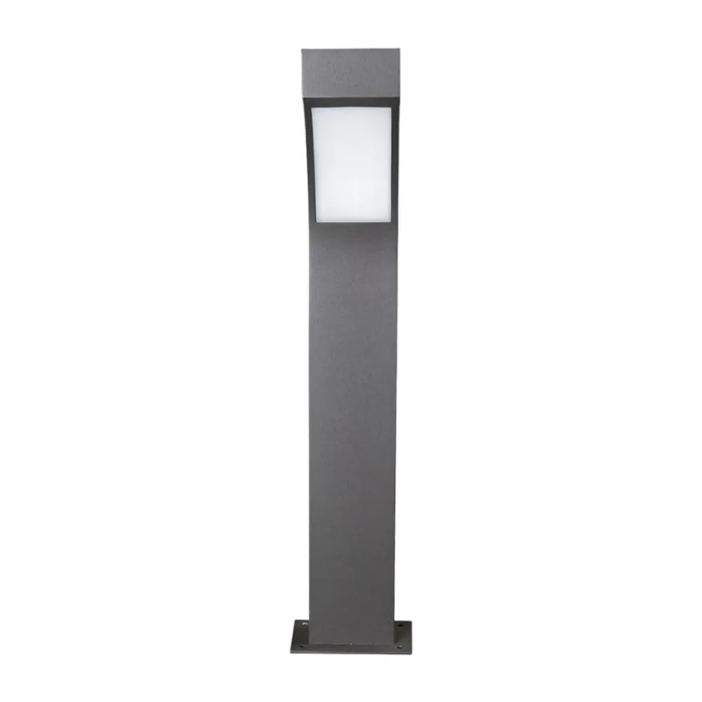 Lucande Terrassebelysning|Gadebelysning>LED-sokkellampe Lennik, 60 cm, antracit, metal