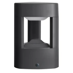 Lucande Terrassebelysning|Sokkellamper>LED-sokkellampe Pirron, 20 cm, trekantet, IP54