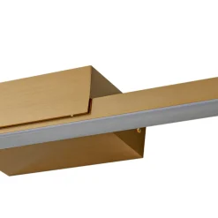 LED-spejllampe Kivana, kobber, metal, 90 cm, IP44^Lucande Clearance