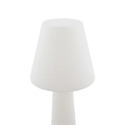 LED-terrasselampe Gauri, hvid, 153 cm, IP44^Lucande Discount