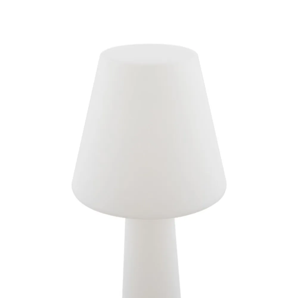 LED-terrasselampe Gauri, hvid, 153 cm, IP44^Lucande Discount