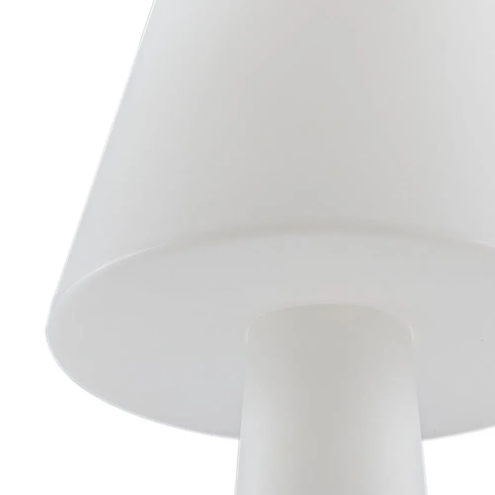 LED-terrasselampe Gauri, hvid, 153 cm, IP44^Lucande Discount