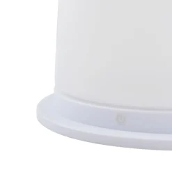 LED-terrasselampe Gauri, hvid, 153 cm, IP44^Lucande Discount