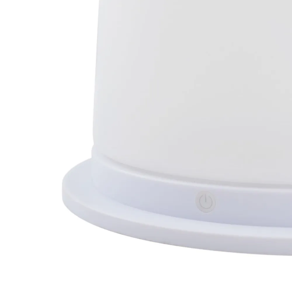 LED-terrasselampe Gauri, hvid, 153 cm, IP44^Lucande Discount