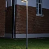 LED-udendørslampe Jannis, antracit, metal, 200 cm^Lucande Hot