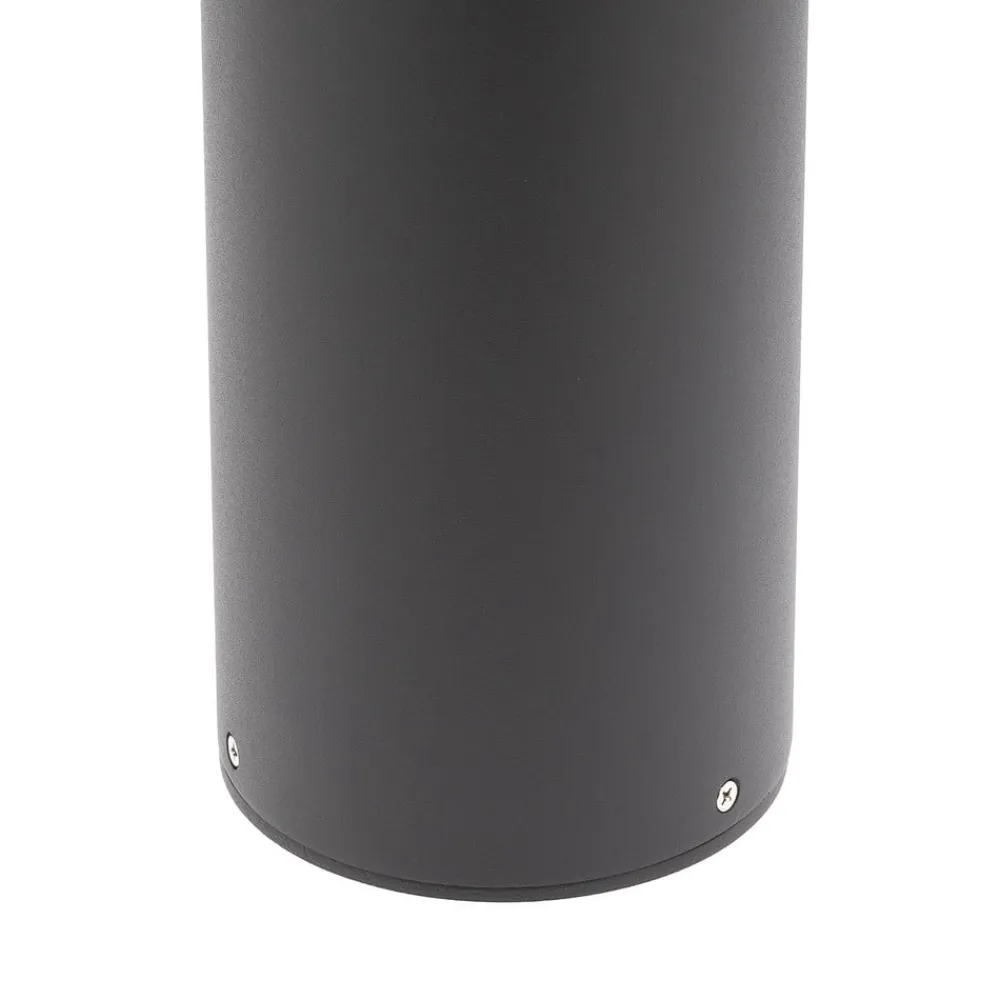 Lucande LED-vejlampe, 65 cm, antracit, metal, IP54