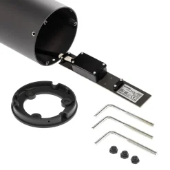 Lucande LED-vejlampe, 65 cm, antracit, metal, IP54