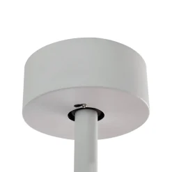 Lucande LED-ventilator Lineta, hvid, reb, Ø 103 cm, støjsvag