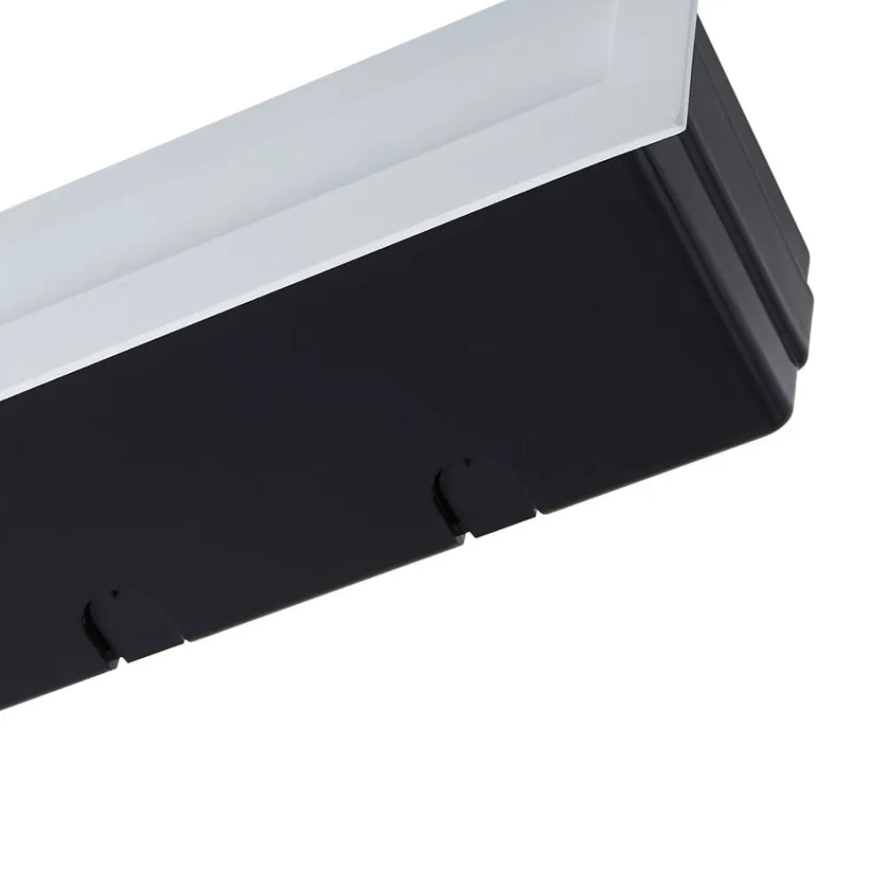 Lucande Terrassebelysning|Væglamper>LED-vægindbygningslampe Loya, 23 x 8 cm, hvid, IP54