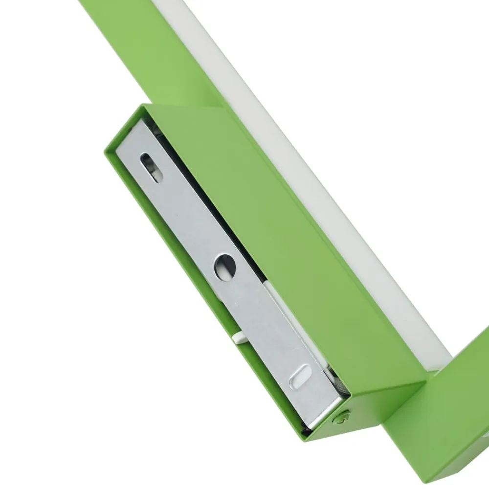 LED-væglampe Check, grøn, metal, CCT, dæmpbar^Lucande Discount