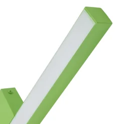 LED-væglampe Check, grøn, metal, CCT, dæmpbar^Lucande Discount