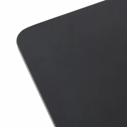 Lucande LED-væglampe Elrik, sort, 22 cm høj, metal