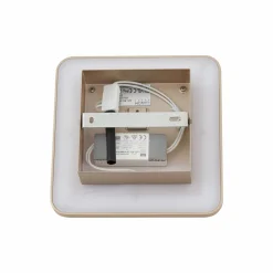 Lucande LED-væglampe Elrik, sort, 22 cm høj, metal