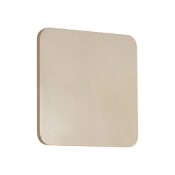 LED-væglampe Elrik, guldfarvet, 22 cm, metal^Lucande Discount