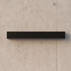 Lucande LED-væglampe Lengo, 50 cm antracit, op/ned 3000K