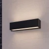 LED-væglampe Lengo, 25 cm antracit, op/ned 3000K^Lucande Clearance