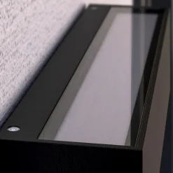 LED-væglampe Lengo, 25 cm antracit, op/ned 3000K^Lucande Clearance