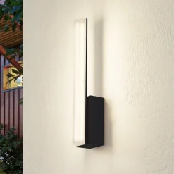 Lucande Væg- Og Spejllamper|Væglamper>LED-væglampe Lisana, lodret, IP44