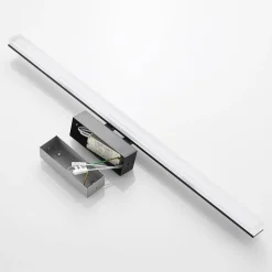 Lucande LED-væglampe Lisana, vandret, 75 cm, IP44