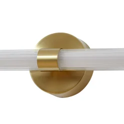 LED-væglampe Melisa, guld, 90 cm, CCT, IP44^Lucande Clearance