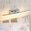 LED-væglampe til badeværelset Julie, 46 cm, krom, metal, IP44^Lucande