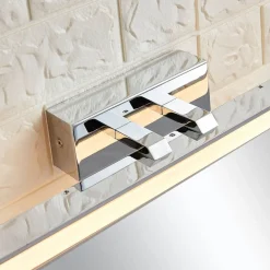 LED-væglampe til badeværelset Julie, 46 cm, krom, metal, IP44^Lucande