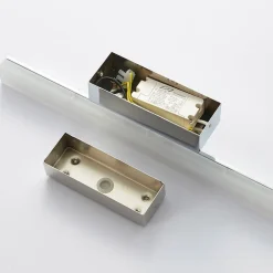 LED-væglampe til badeværelset Julie, 46 cm, krom, metal, IP44^Lucande