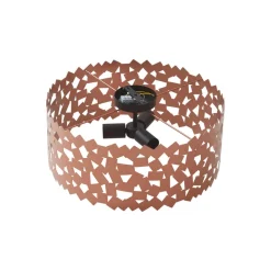 Lucande loftlampe Aeloria, kobber, jern, Ø 50 cm, E27