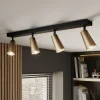 Lucande Gang|Loftlamper>loftlampe Angelina, 4 lyskilder, messing/guld