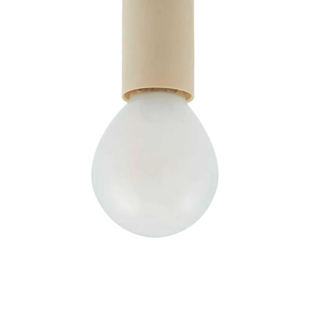 Lucande Loftlamper|Loftlamper>loftslampe Bidolo, messingfarvet, glas, 15 cm, IP44
