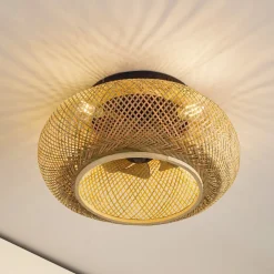 Lucande Loftventilatorer>loftventilator med lys Cordie, DC, lydsvag, Ø 53 cm