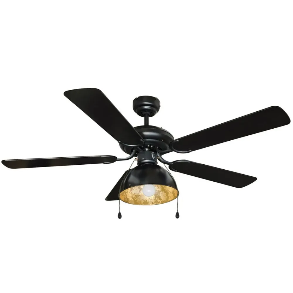 Lucande Loftventilatorer>loftventilator med lys Shamoian, støjsvag, Ø 130 cm