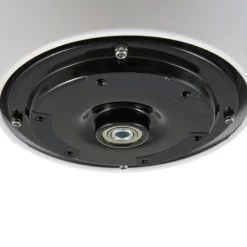 Lucande loftventilator Vindur, hvid/træ, DC, støjsvag