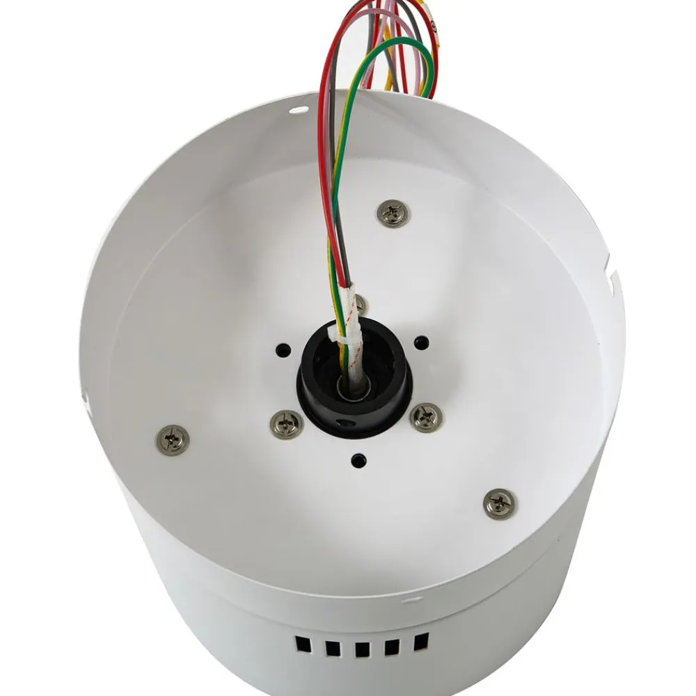 Lucande loftventilator Vindur, hvid, DC, støjsvag, Ø 132 cm